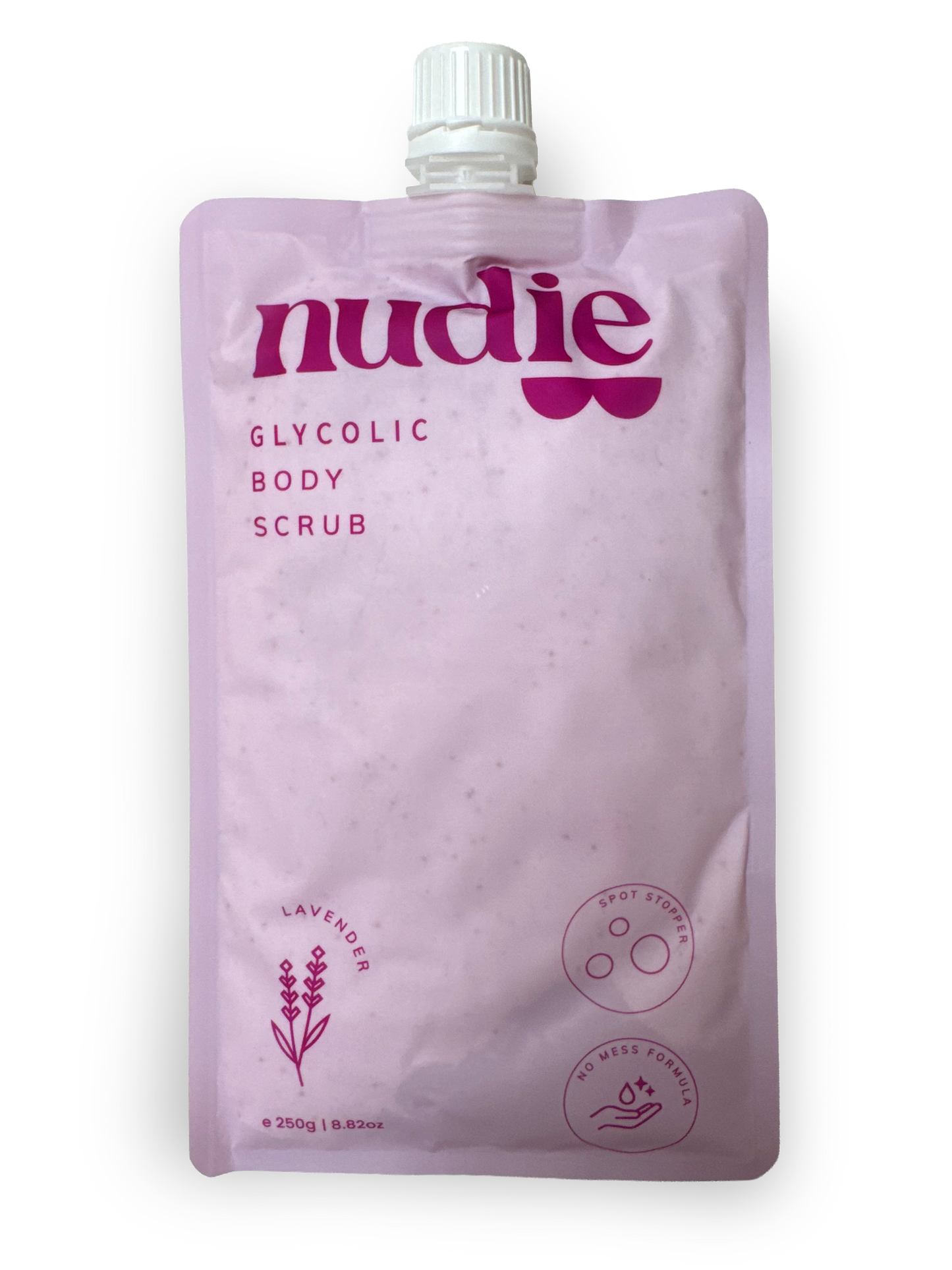 Nudie Glycolic Scrub - Lavender BUY6 GET1 FREE