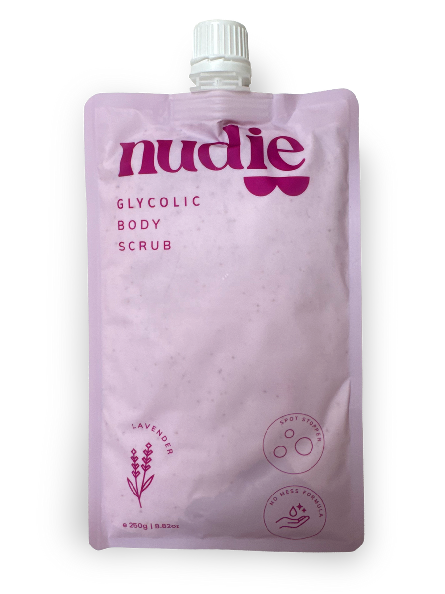 Nudie Glycolic Scrub - Lavender BUY6 GET1 FREE