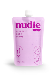 Nudie Glycolic Scrub - Lavender