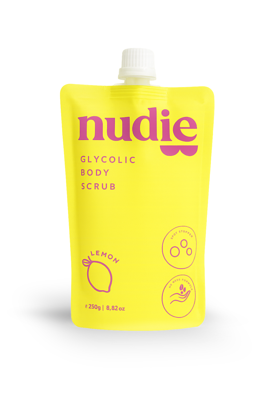 Nudie Glycolic Scrub - Lemon BUY6 GET1 FREE
