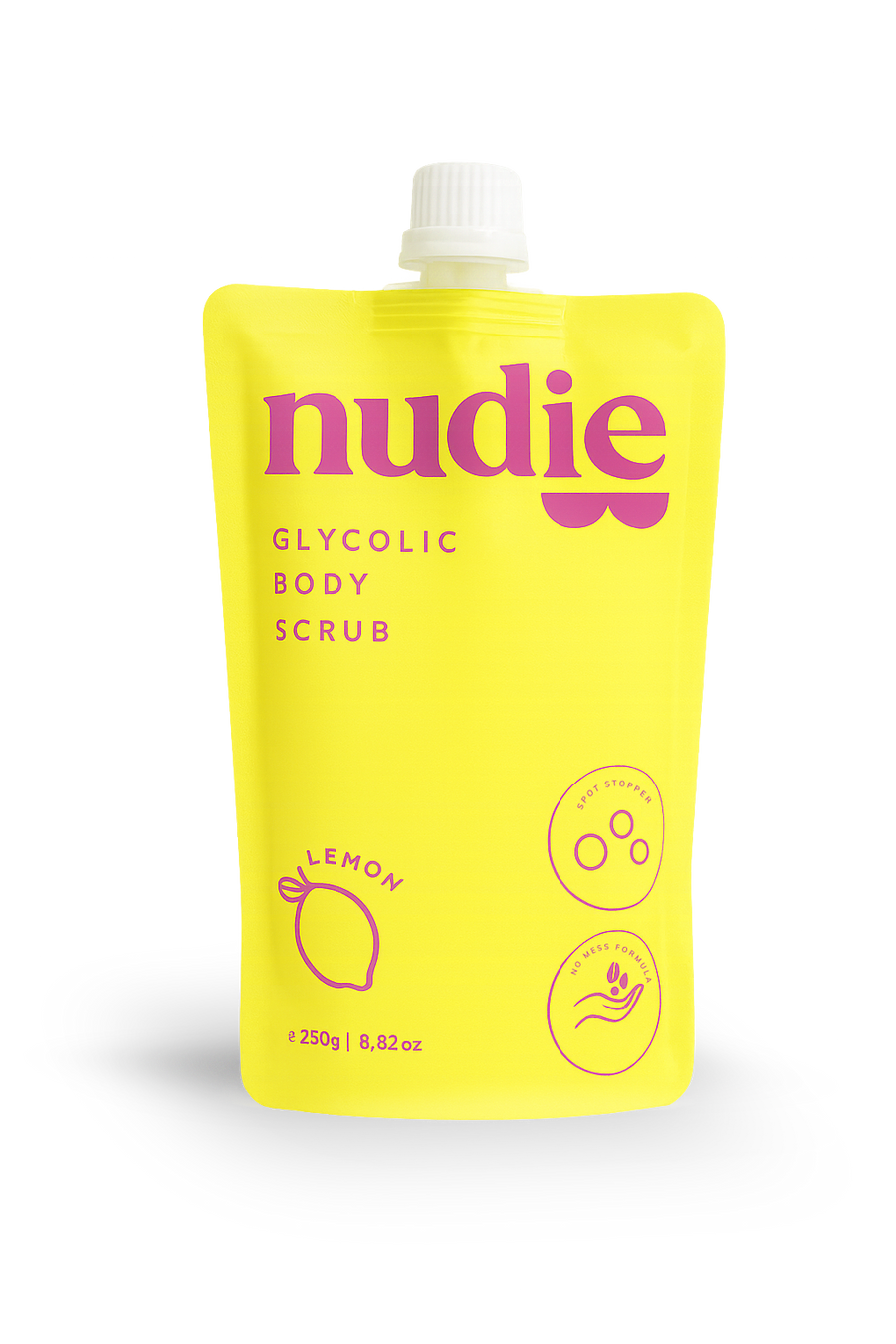 Nudie Glycolic Scrub - Lemon BUY6 GET1 FREE